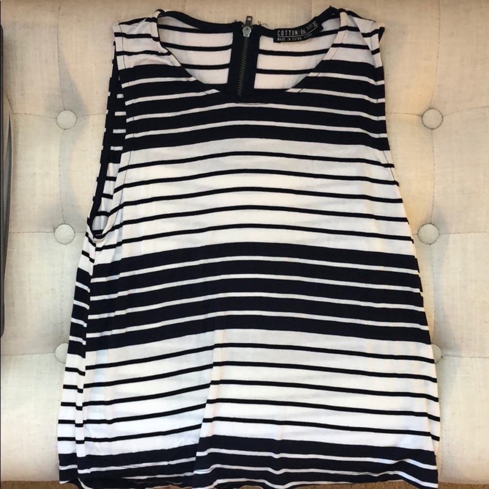 striped tank